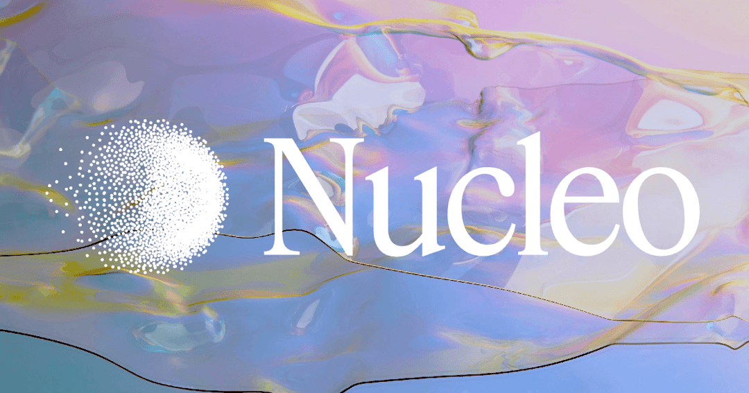 Nucleo website homepage built with Framer