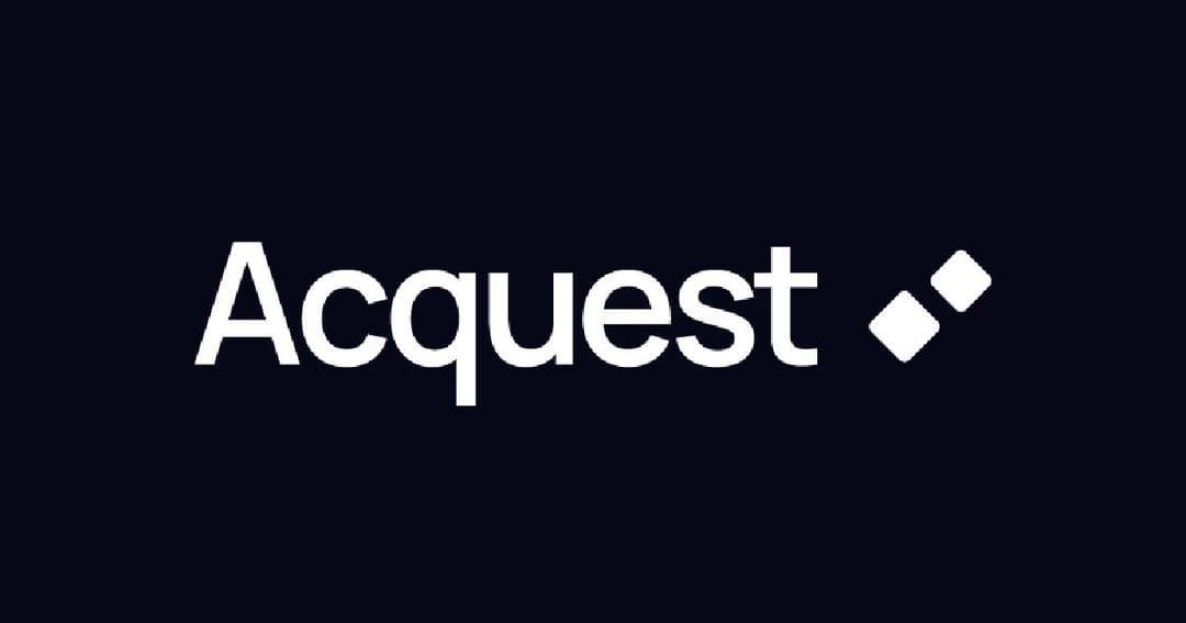 Acquest website homepage built with Framer