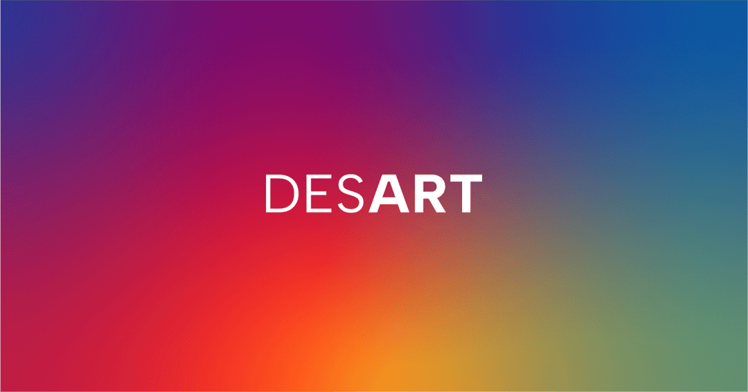 DESART website homepage built with Framer