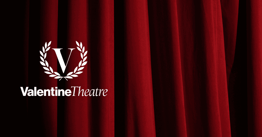 valentinetheatre website homepage built with Framer