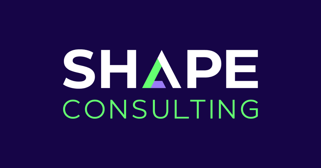 Shape Consulting website homepage built with Framer
