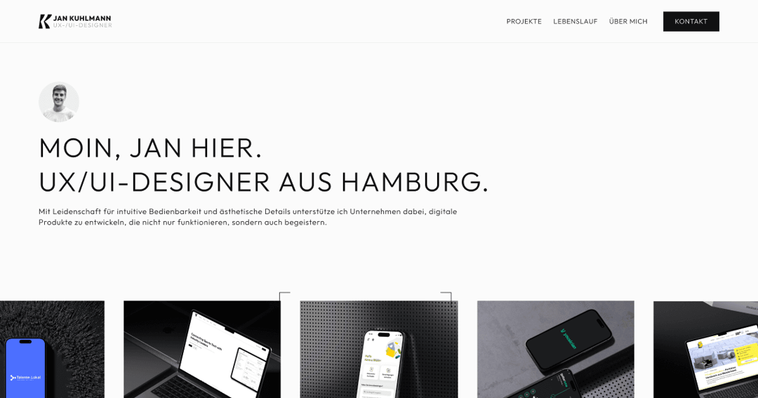Elevate Your Online Presence website homepage built with Framer