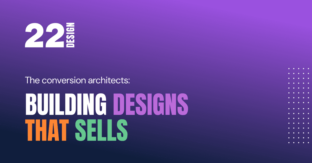 22.design | UX/UI design studio website homepage built with Framer