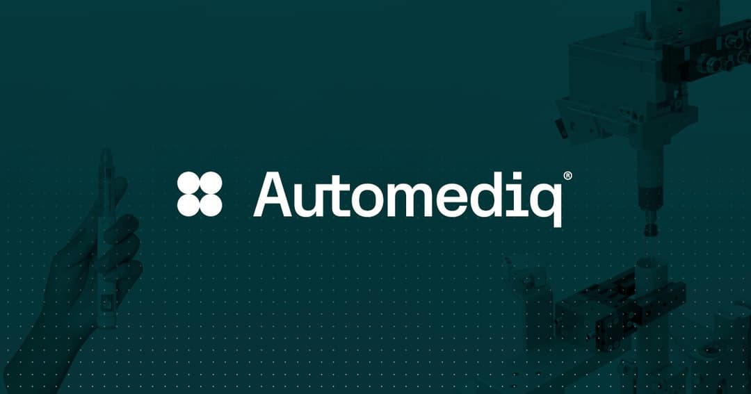 Automediq website homepage built with Framer