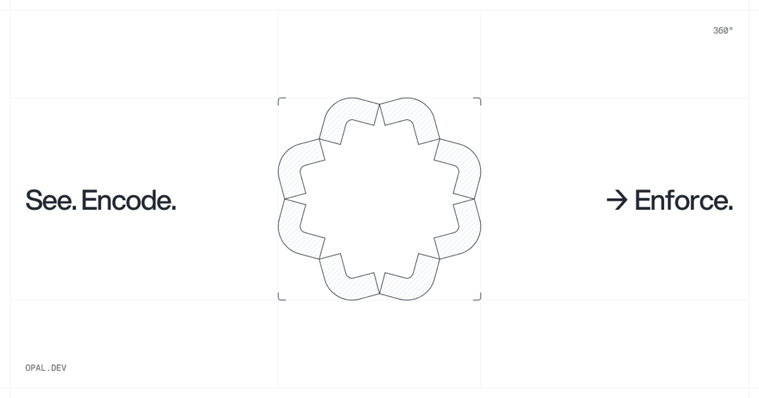 opal website homepage built with Framer