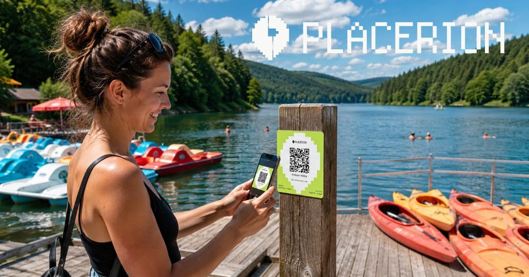PLACERION website homepage built with Framer