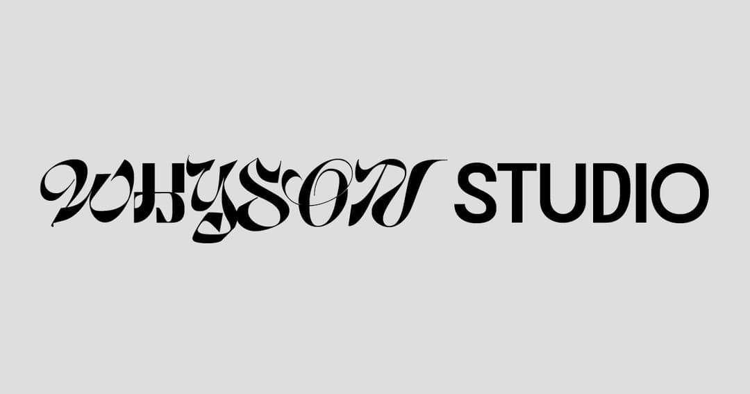 visual artist website homepage built with Framer