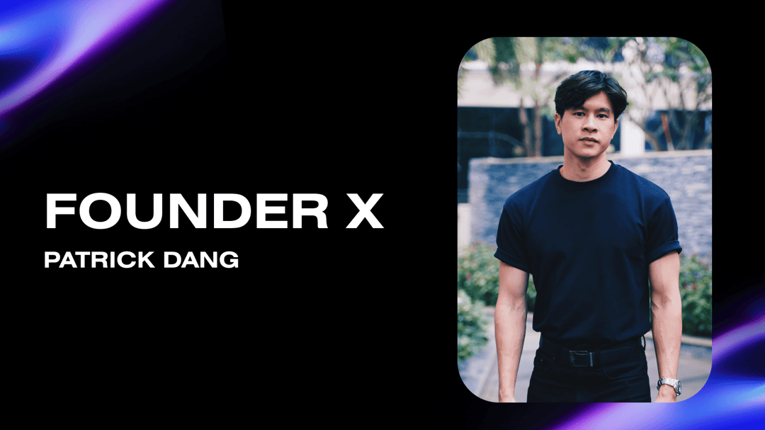 FounderX website homepage built with Framer