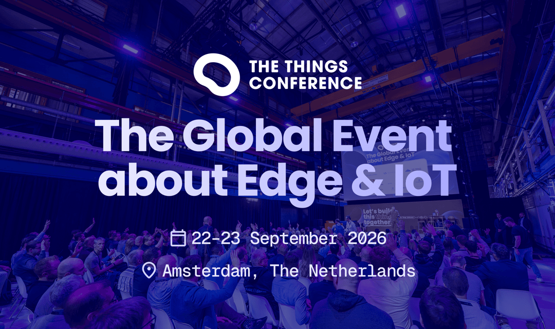 thethingsconference website homepage built with Framer