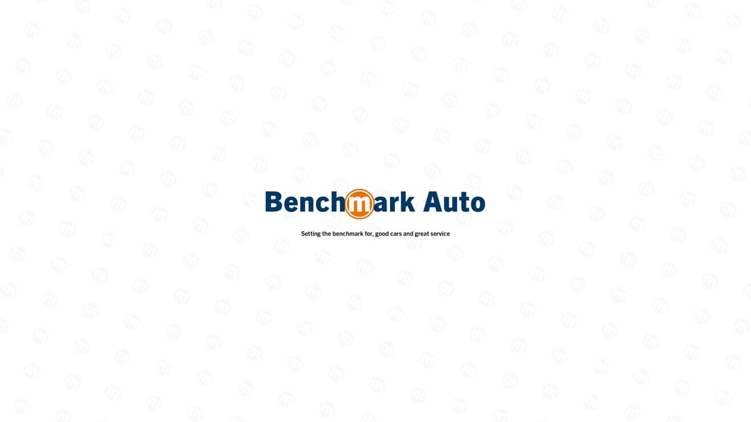 Benchmark Auto website homepage built with Framer