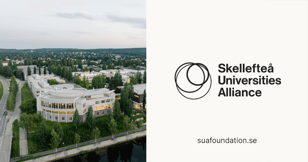 Skellefteå Universities Alliance website homepage built with Framer
