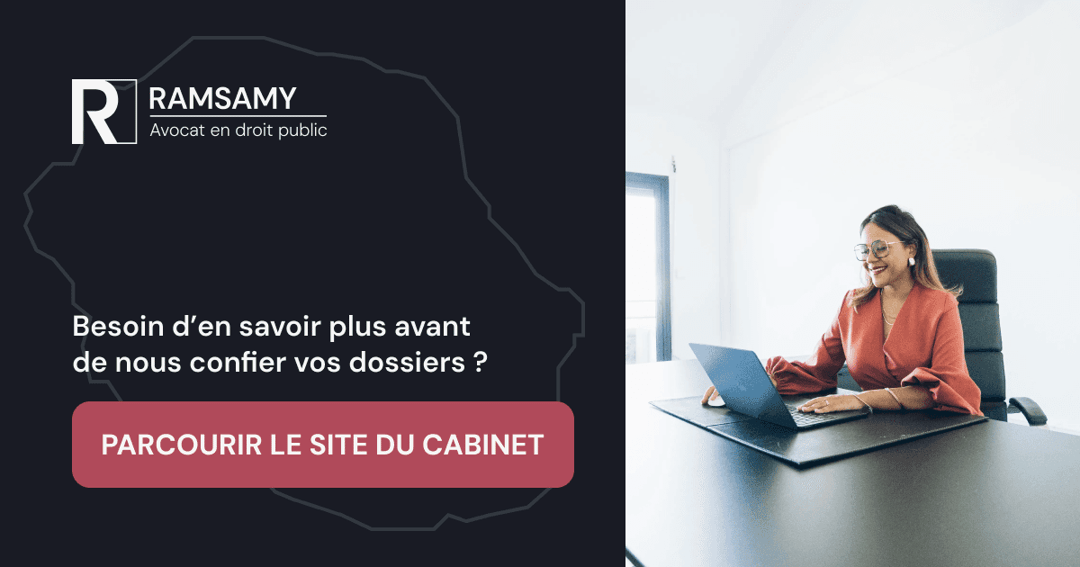 Ramsamy Avocat website homepage built with Framer