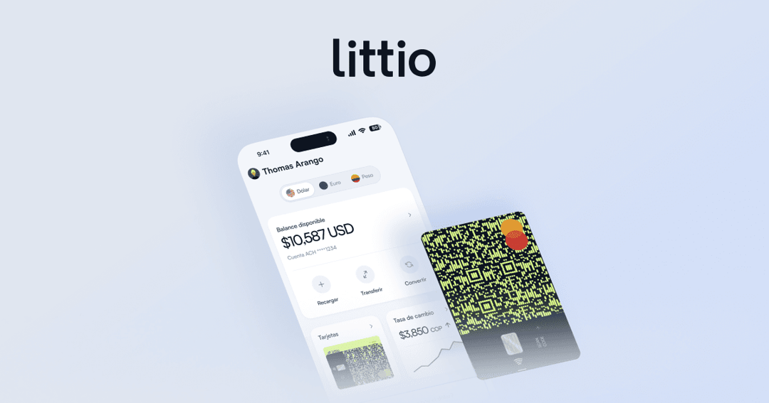 littio website homepage built with Framer