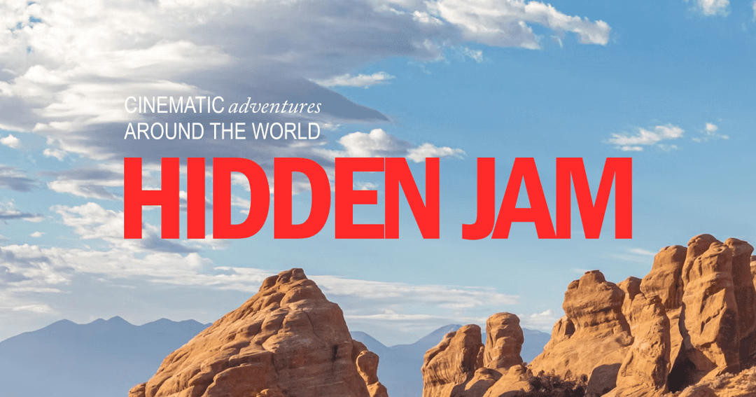 Hidden Jam | Travel Brand Website website homepage built with Framer