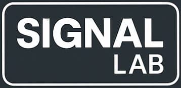 SignalLab website homepage built with Framer