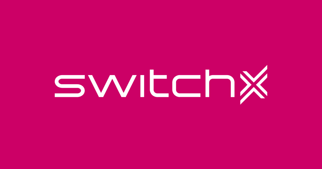 switchx website homepage built with Framer