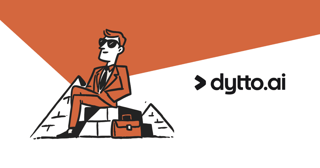 Dytto.ai website homepage built with Framer