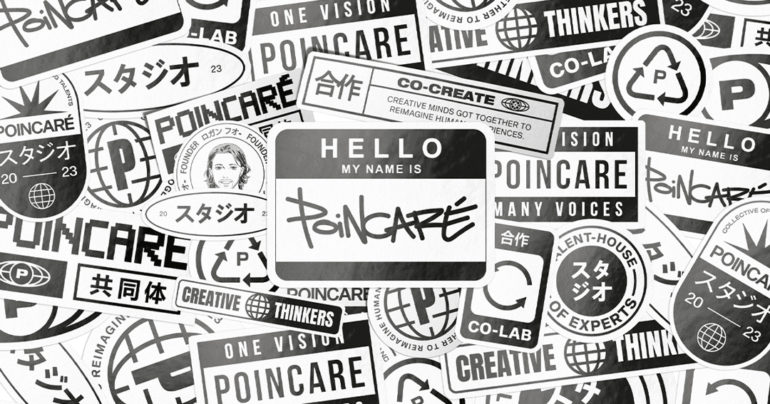 Poincaré Studio website homepage built with Framer