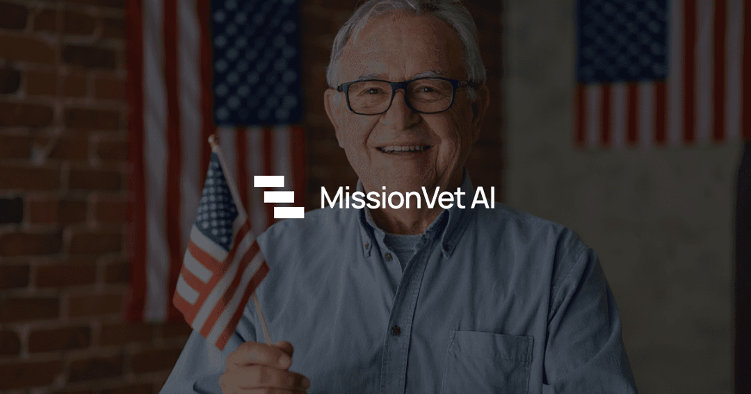 Mission Vet website homepage built with Framer