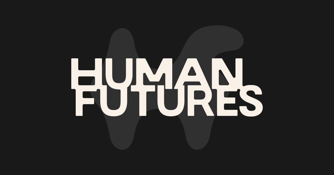 Human Futures website homepage built with Framer