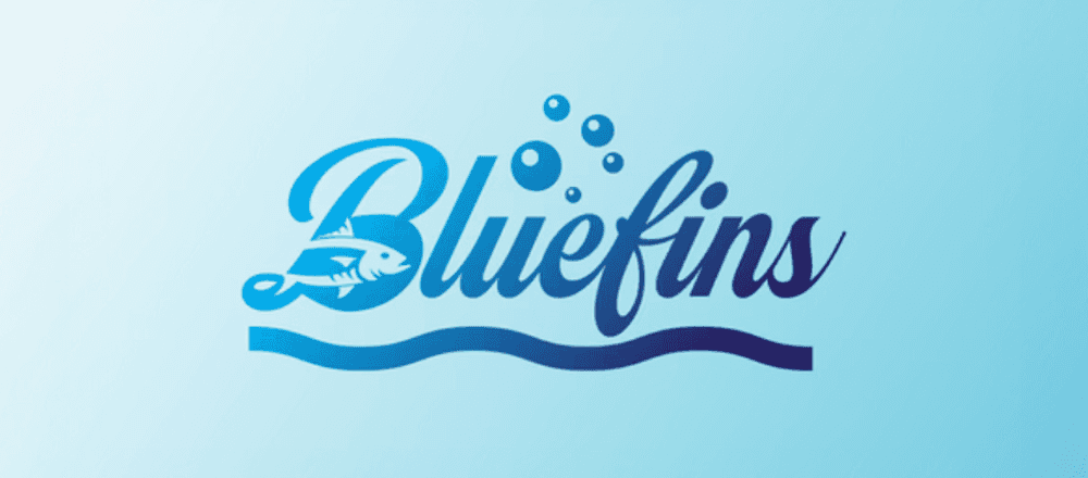 Bluefins Swimming website homepage built with Framer