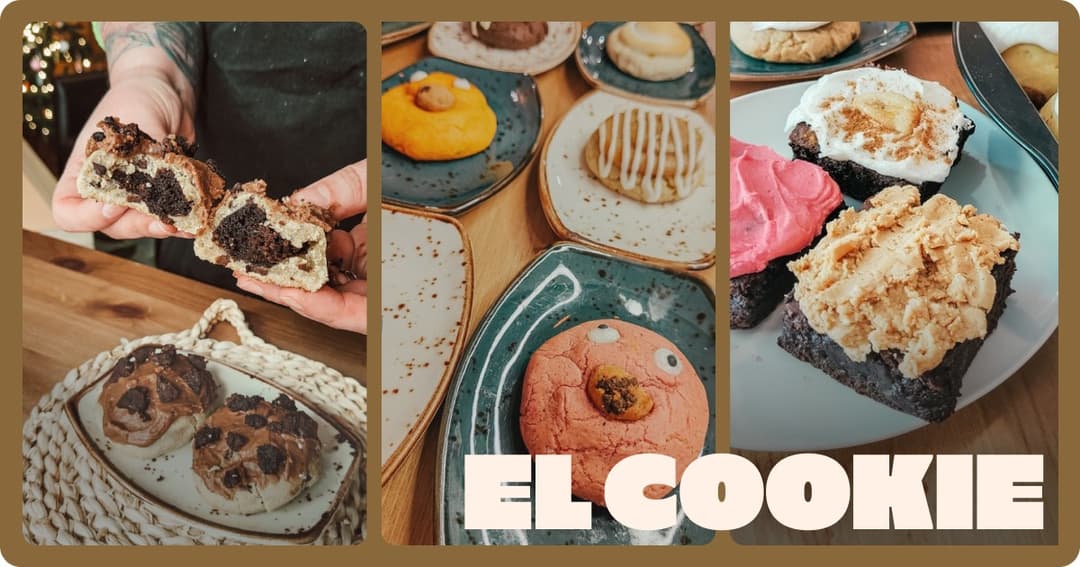 El Cookie website homepage built with Framer
