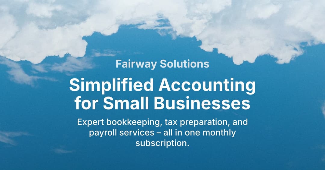 Fairway Solutions website homepage built with Framer