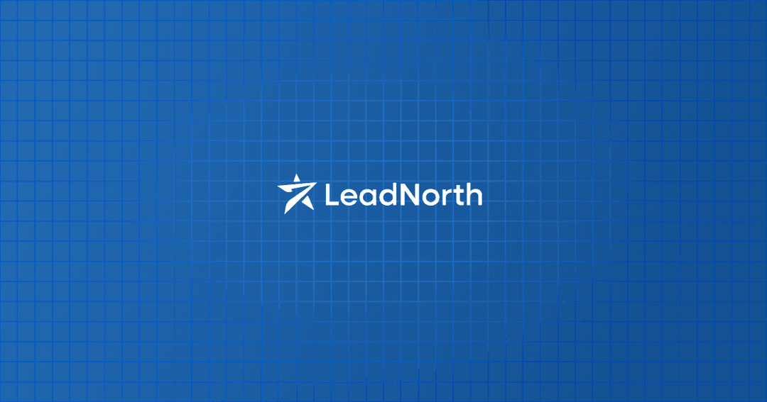 Lead North website homepage built with Framer