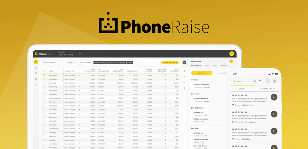 PhoneRaise website homepage built with Framer
