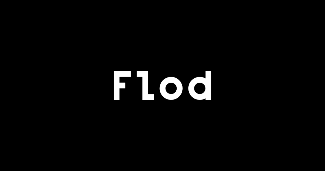 weareflod.com website homepage built with Framer