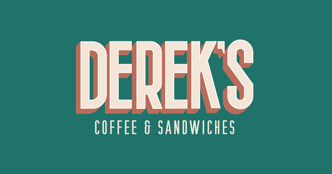 Derek's website homepage built with Framer