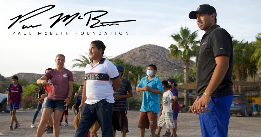 paulmcbethfoundation.org website homepage built with Framer
