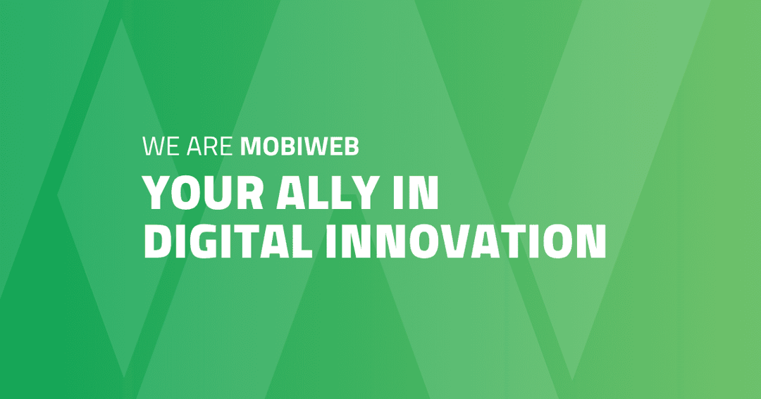 Mobiweb website homepage built with Framer