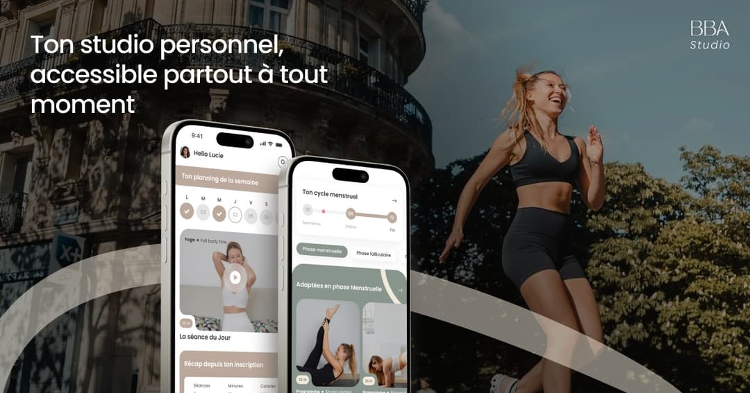 BBA Studio website homepage built with Framer