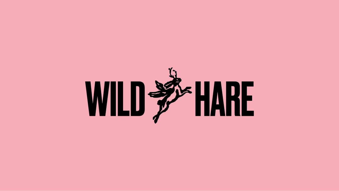 Wild Hare website homepage built with Framer