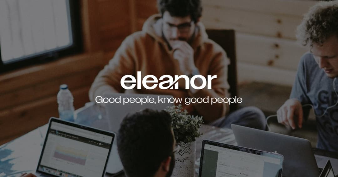 Eleanor website homepage built with Framer