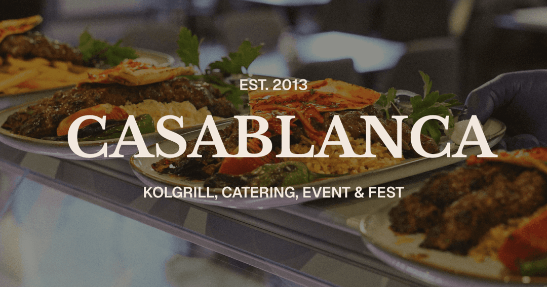 Casablanca website homepage built with Framer