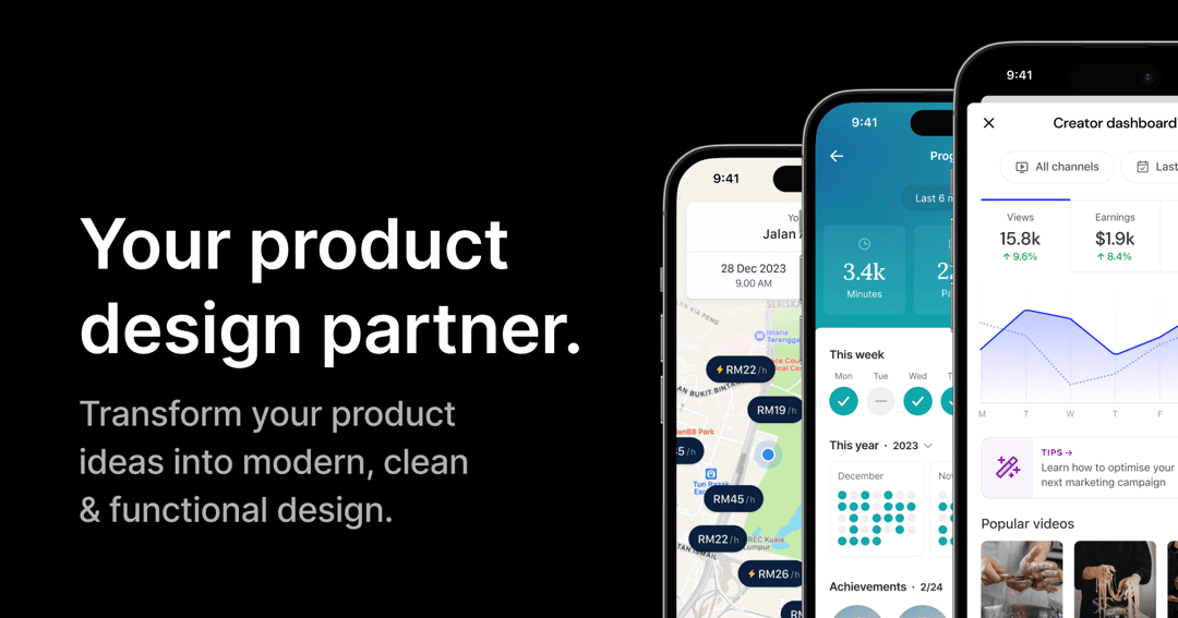 Instance Design website homepage built with Framer