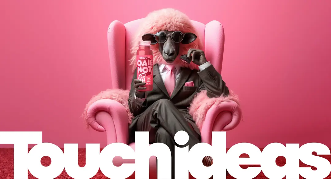 Touchideas website homepage built with Framer