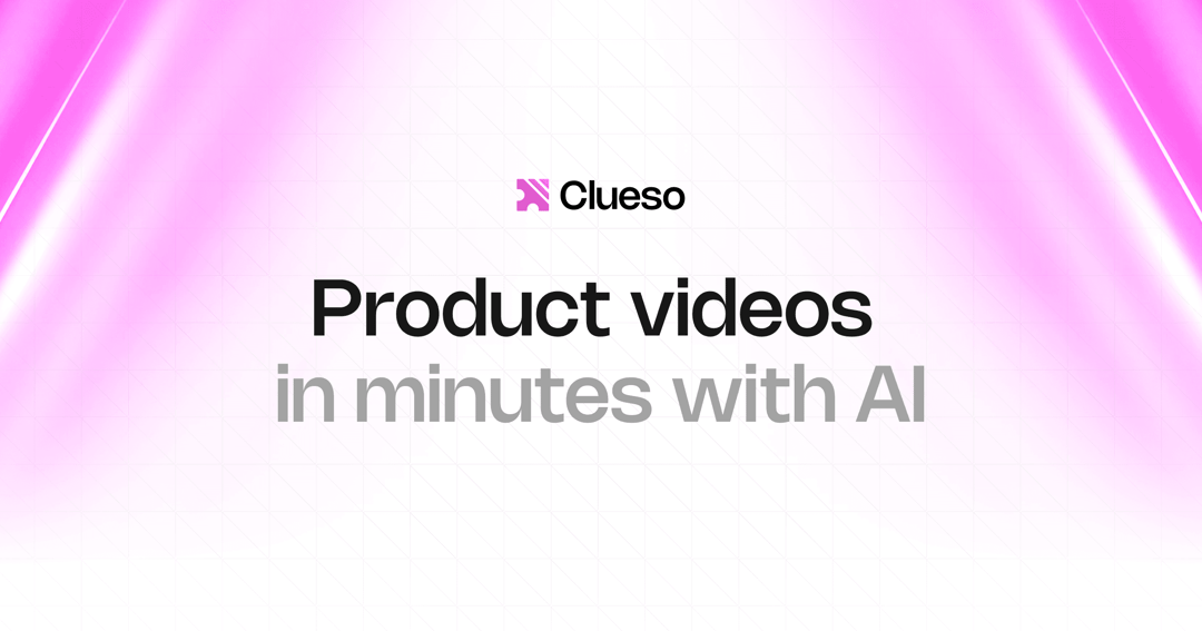 clueso website homepage built with Framer