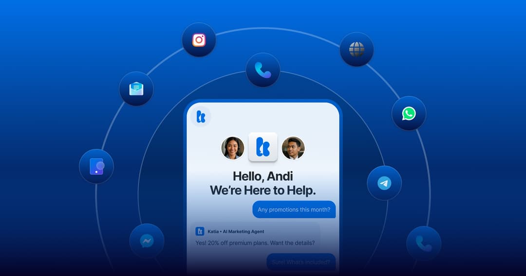 kata website homepage built with Framer