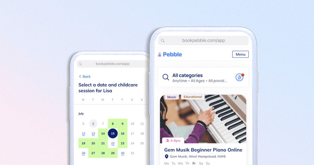 bookpebble website homepage built with Framer