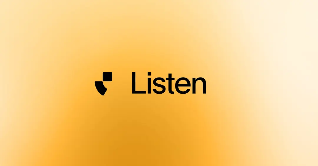 listenlabs website homepage built with Framer