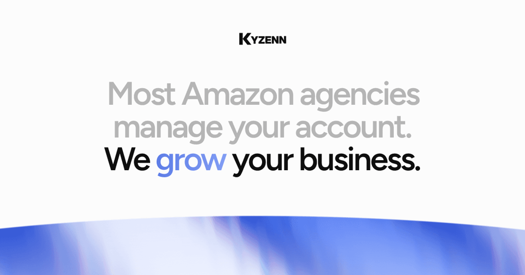 Kyzenn website homepage built with Framer