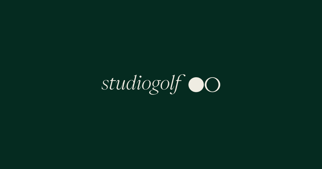 Studio Golf website homepage built with Framer