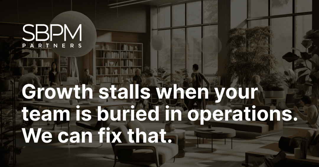 SBPM Partners website homepage built with Framer