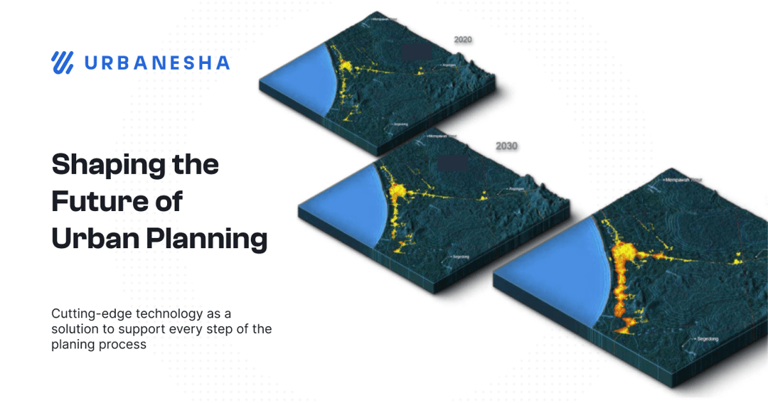Urbanesha website homepage built with Framer