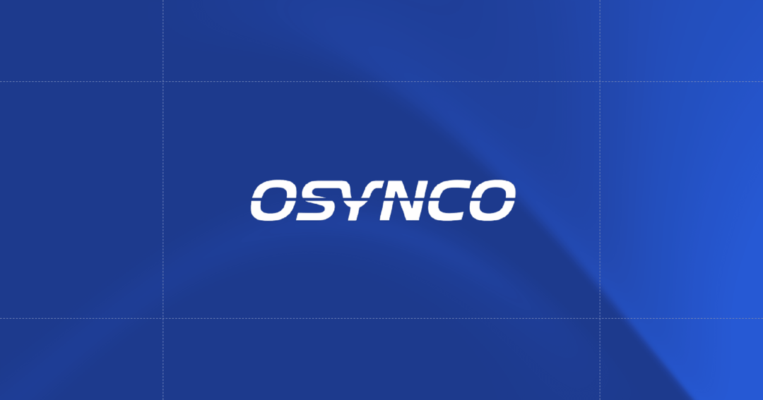 OSYNCO Commerce website homepage built with Framer