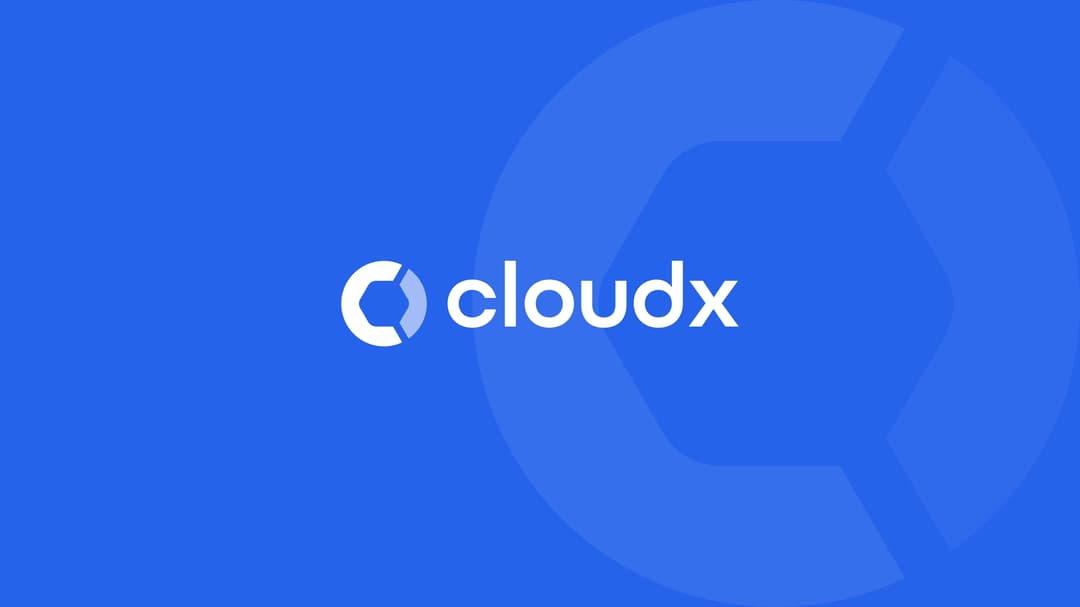 cloudx website homepage built with Framer