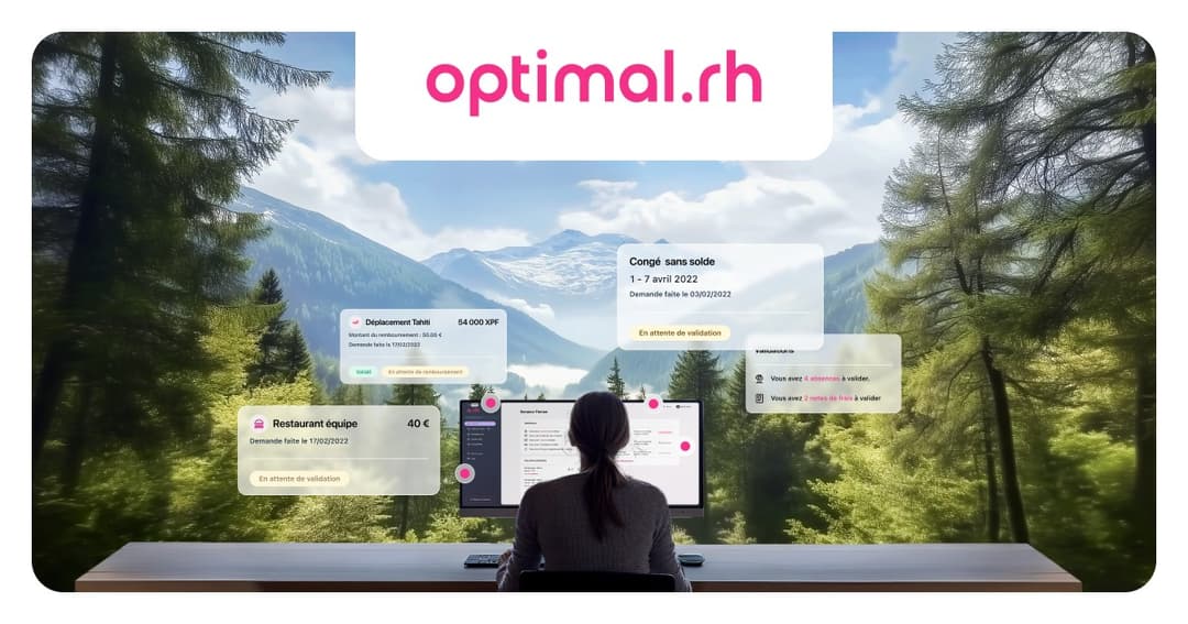 OptimalRH website homepage built with Framer